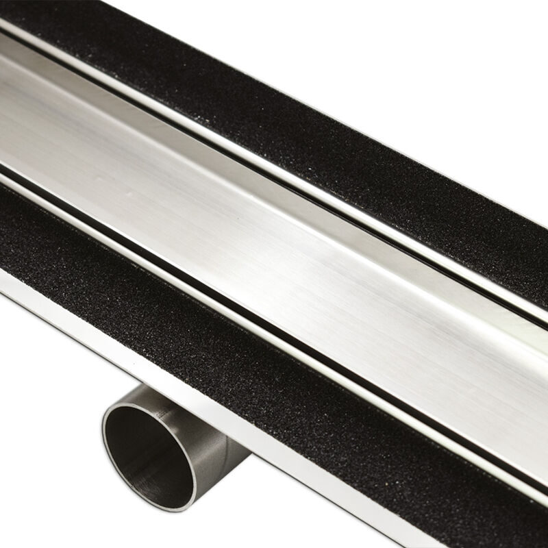 foto del prodotto ferrari srl canalette inox style linea ram piastrellabile canaletta ram ret. l 985 mm piastrel. full inox con lastra piastrellabile