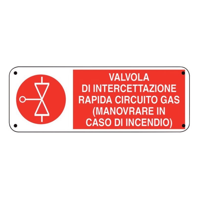 foto del prodotto ferrari srl cartello intercettazione gas 1461 a