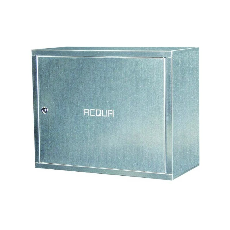 foto del prodotto ferrari srl - cassetta contenitore per acqua coibentata in acciaio inox, h40 x l50 x p24 cm