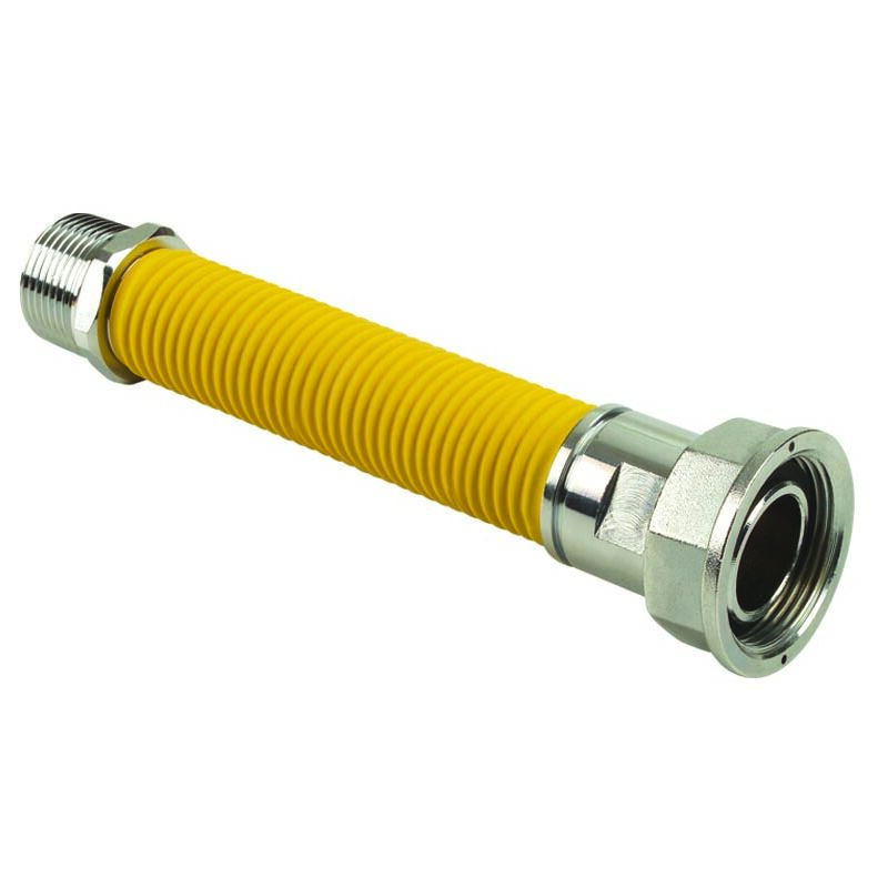 foto del prodotto ferrari srl connettore per contatore gas flessibile estendibile con guaina isolante.130 220 3 4 m x 1 f