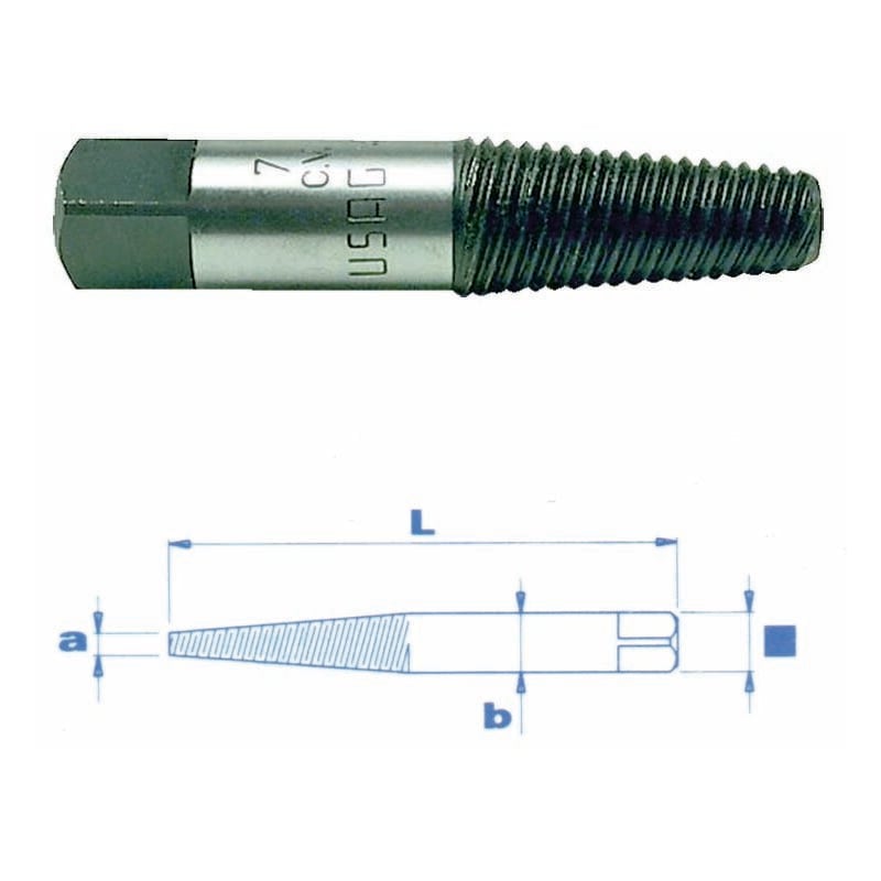 foto del prodotto ferrari srl estrattori conici per viti 11 14 foro 6,5mm idrhaus