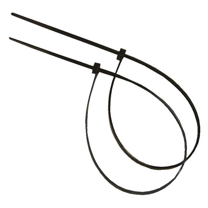 foto del prodotto ferrari srl fascette in nylon nere fascette nylon nero 140x3,5 conf.100pz 