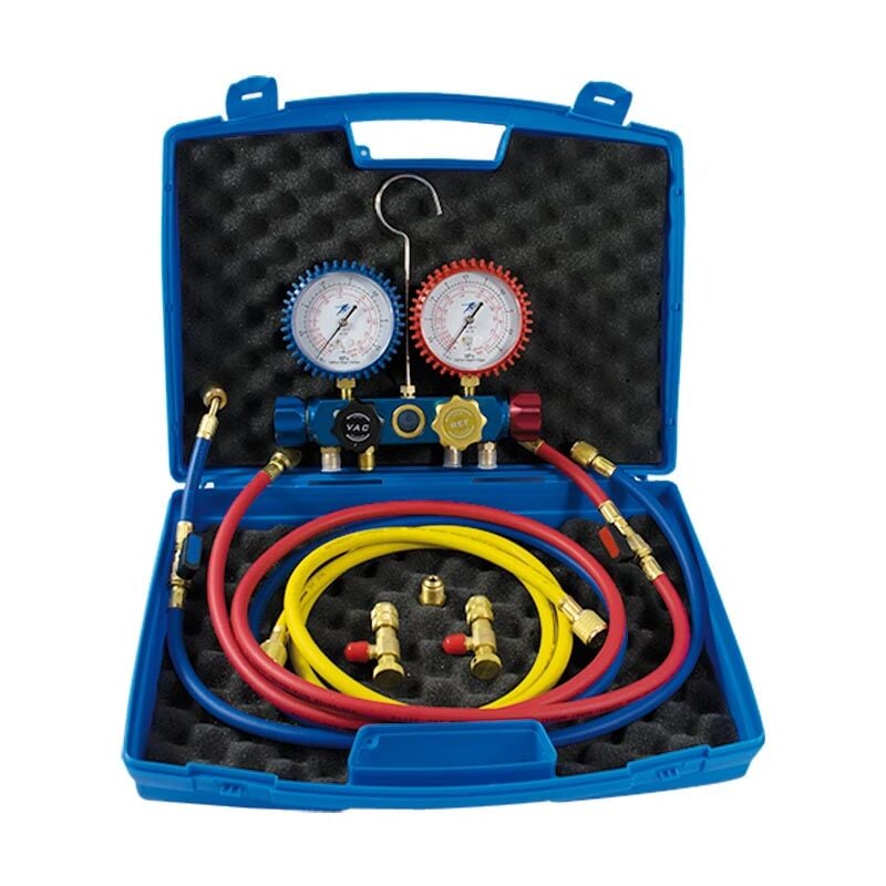 foto del prodotto ferrari srl kit gruppo manometrico analogico per gas r410 r32 idrhaus