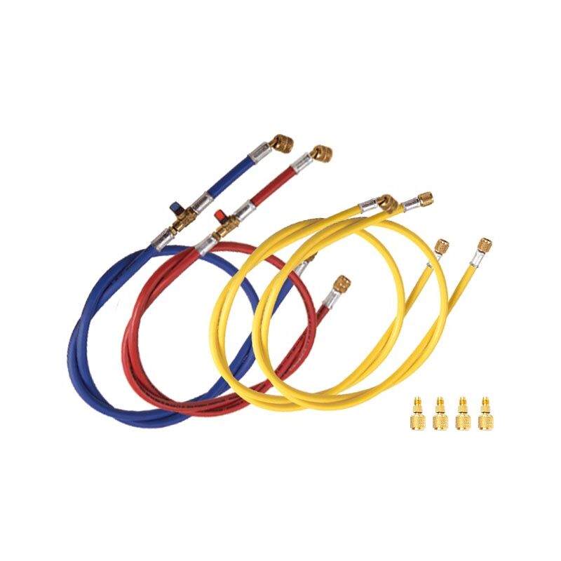 foto del prodotto ferrari srl kit tubi flessibili di vuoto e carica per gruppi manometrici analogici idrhaus