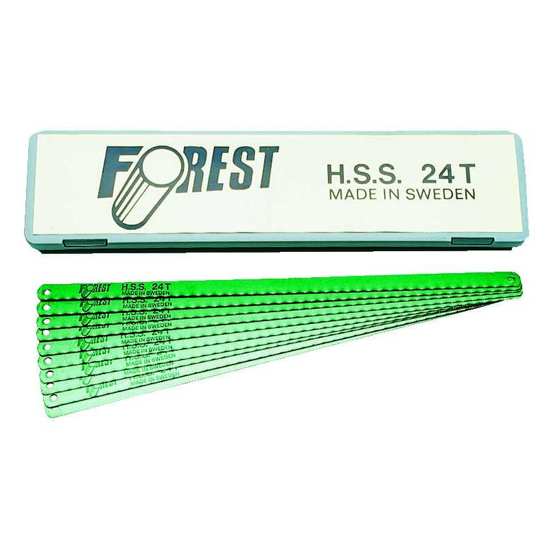 foto del prodotto ferrari srl lame per seghetti originali forest 12 x 24 denti in hss a tempra speciale idrhaus