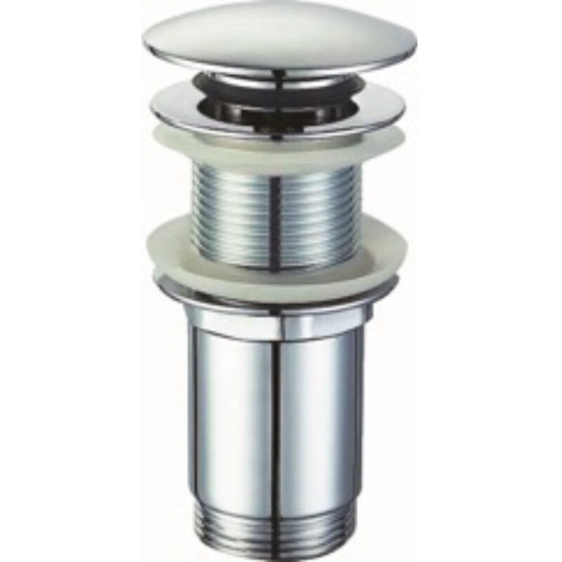 foto del prodotto ferrari srl piletta click clack round alta con troppo pieno modello round idrhaus