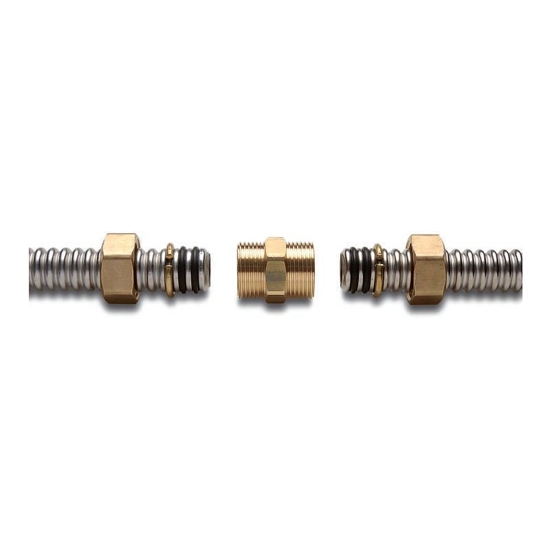 foto del prodotto ferrari srl raccordo di giunzione ad innesto rapido per tubi csst csst con doppio o ring dn15