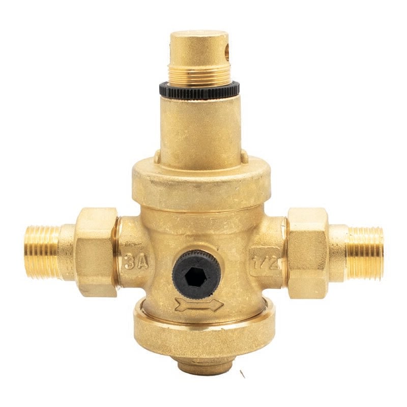 foto del prodotto ferrari srl riduttore di pressione per acqua senza manometro rid.press.x h2o ram 1 2 senza manometro