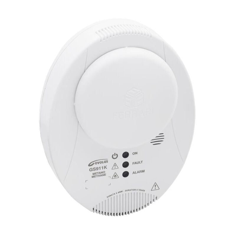 foto del prodotto ferrari srl - rilevatore fughe gas con dispositivo antisismico per uso civile 220v gs920