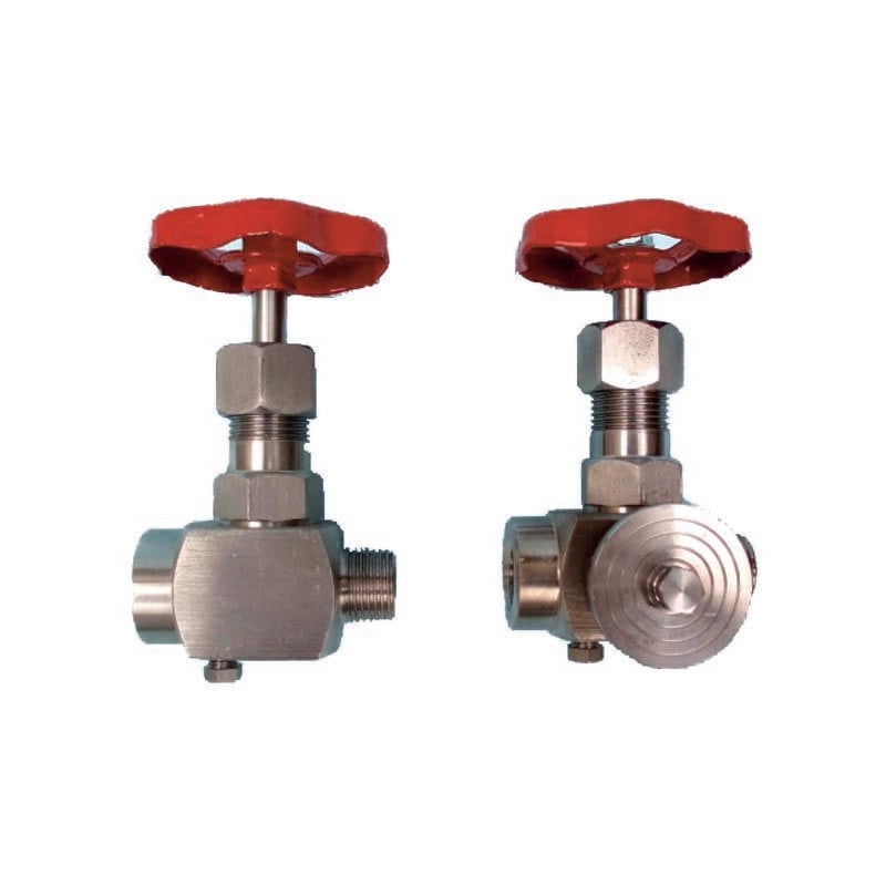 foto del prodotto ferrari srl rubinetto porta manometro in acciaio inox per acqua rubinetto portaman.1 2 mf inox
