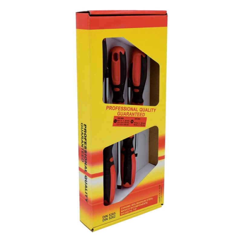 foto del prodotto ferrari srl serie di 5 giraviti taglio 4x80 5,5x125 6,5x150 e croce ph 1x80 ph 2x100 idrhaus