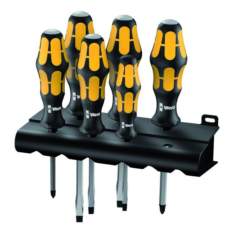 foto del prodotto ferrari srl serie di 6 giraviti a scalpello wera idrhaus
