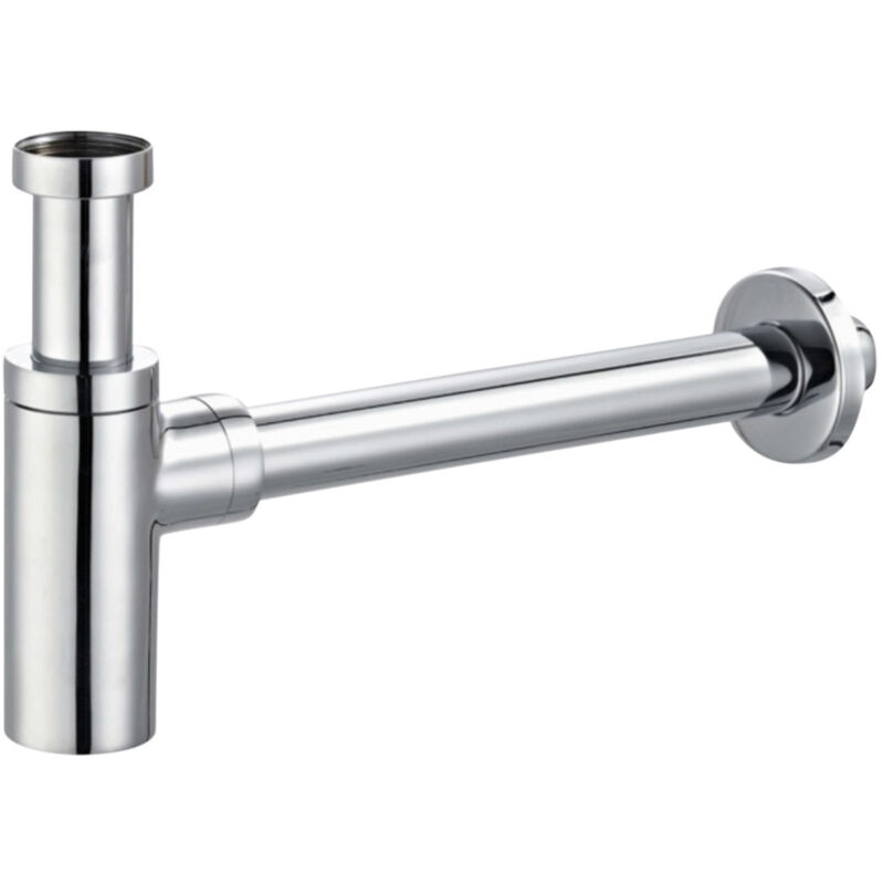 foto del prodotto ferrari srl - sifone arredo alto round cromato