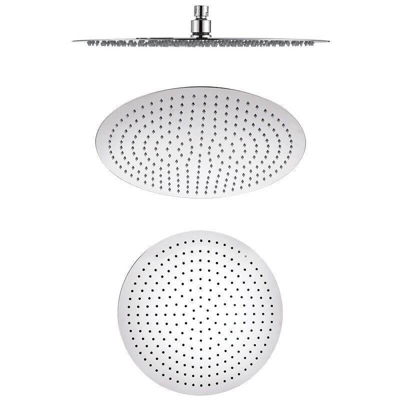 foto del prodotto ferrari srl soffione doccia low round in acciaio inox 200