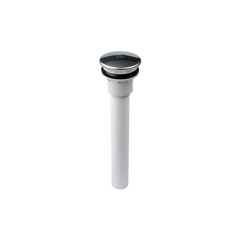 foto del prodotto ferrari srl tubo di scarico verticale dn40 piatto doccia con piastra di copertura in acciaio cromo d 86mm