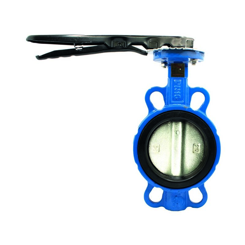 foto del prodotto ferrari srl valvola a farfalla per acqua wafer con orecchie di centraggio passanti dn100