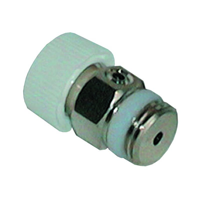 foto del prodotto ferrari srl valvola di sfiato aria manuale con filetto a tenuta teflon valv.sfogo 3 8 c anello teflon