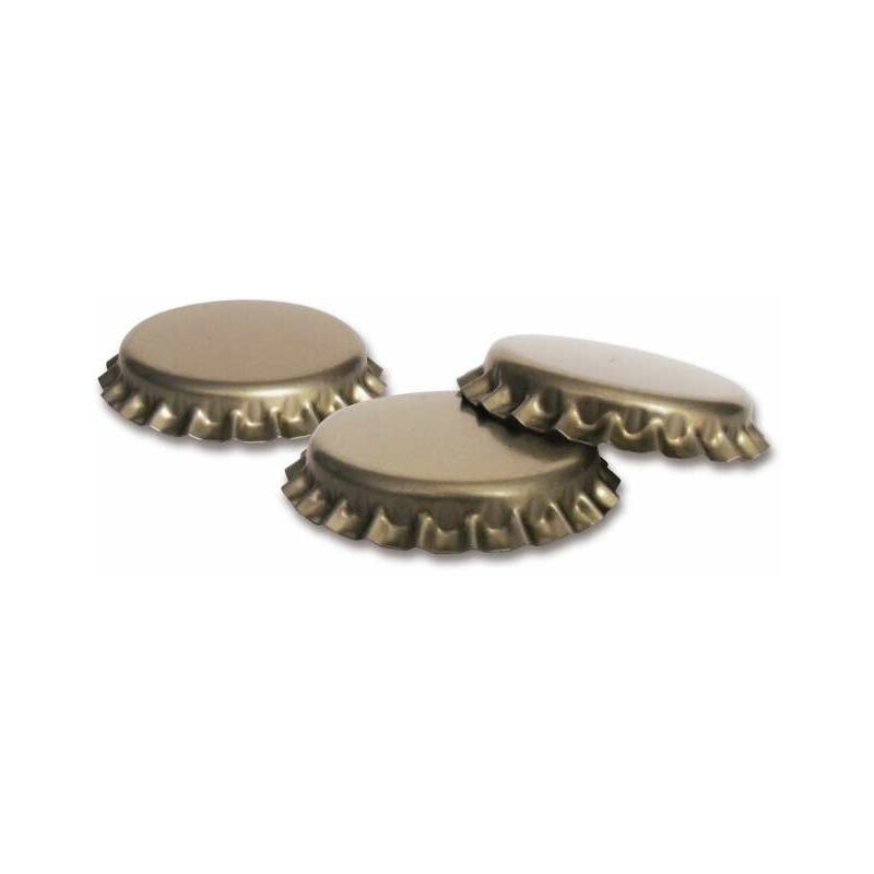 foto del prodotto ferrari tappi a corona oro diametro 26 mm confezione 100 pezzi