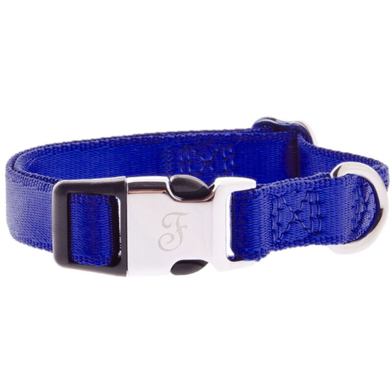 immagine 0 del prodotto ferribiella collare regolabile in nylon resistente antigraffio per cani 2x 40 55 cm azzurro