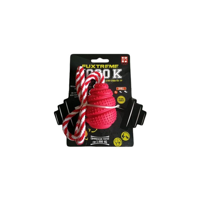 foto del prodotto ferribiella fuxtreme giochi da masticare 1000 kg con corda strong kong fuxtreme giochi da masticare 1000 kg con corda large 11,1 cm strong kong