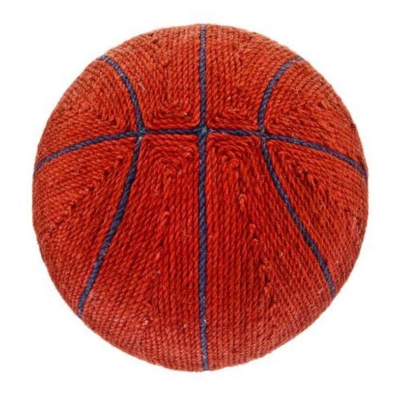 foto del prodotto ferribiella tiragraffi palla da basket in cotone e juta per gatti