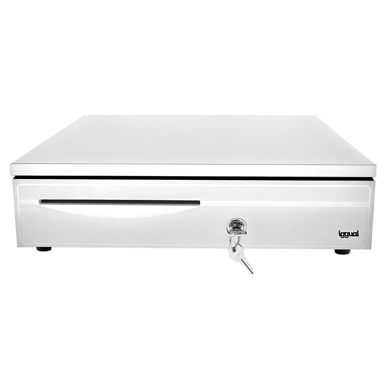 foto del prodotto ferro 3w 42cm 5 8 cassetto cassa bianco iggual