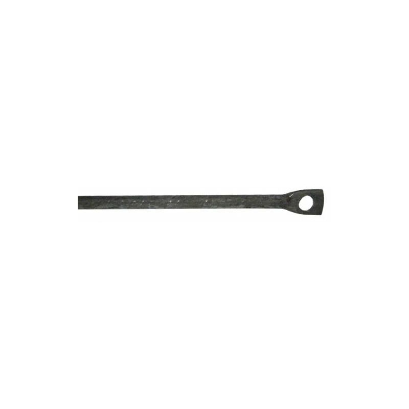 foto del prodotto ferro cremonese tondo con foro h 150 cm 25 pz