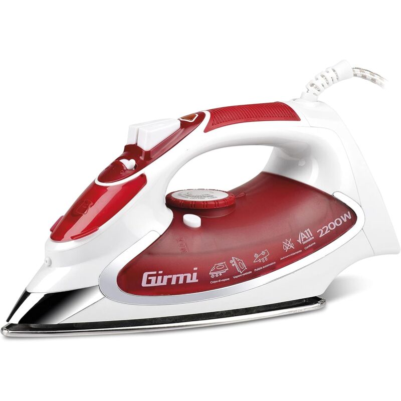 foto del prodotto ferro da stiro 2200w piastra acciaio inox st50 girmi