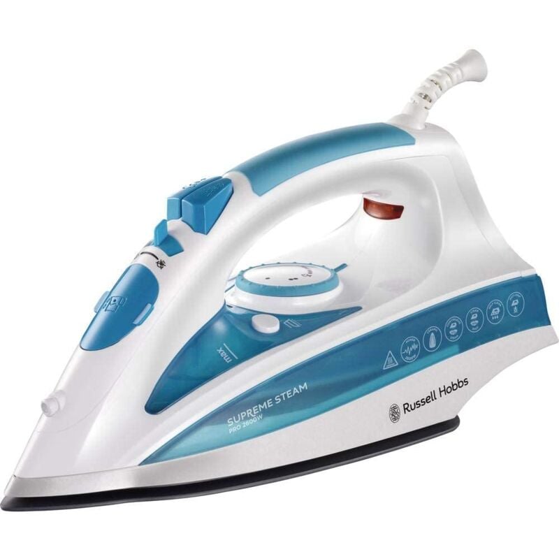 foto del prodotto ferro da stiro a vapore 2600w, 210g boost di vapore extra, 70 g min di vapore steamglide pro serbatoio 300 ml, ceramica, autopulizia e funzione