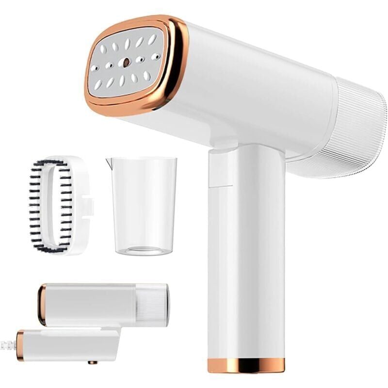 foto del prodotto ferro da stiro a vapore verticale, ferro da stiro a vapore verticale portatile da 1000 w, piroscafo adatto a tutti i tessuti per casa, viaggi, casa e