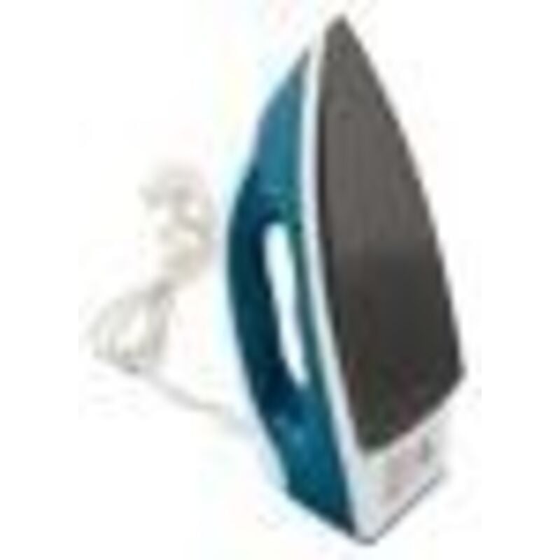foto del prodotto ferro da stiro da viaggio lisciatore a secco con piastra antiaderente 1200 w blu, bianco - esperanza