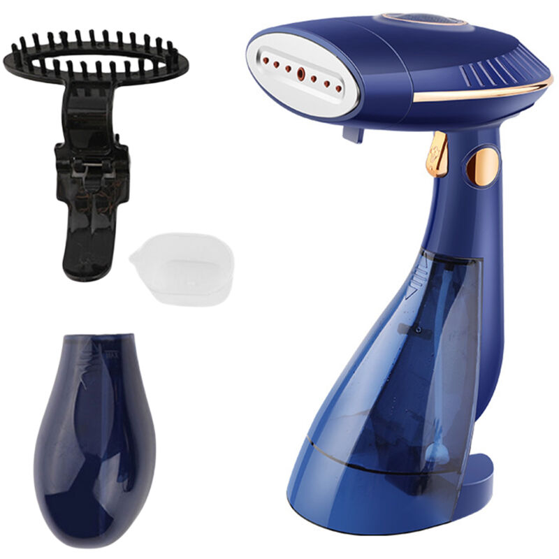 foto del prodotto ferro da stiro elettrico (versione con doppio serbatoio dell'acqua 168 ml + 288 ml + con pellicola) (midnight blue (168 ml)) (standard europeo