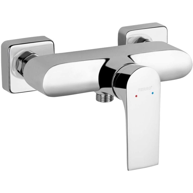 foto del prodotto ferro novaservis algeo square miscelatore doccia, cromo baq7