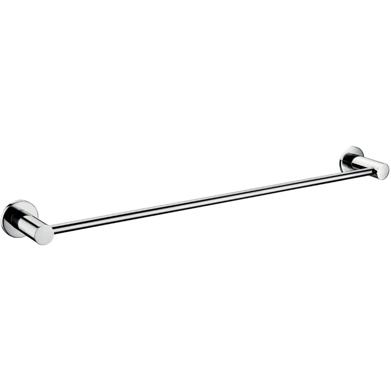 foto del prodotto ferro smile portasciugamani, lunghezza 60 cm, acciaio inox lucido asm09 novaservis