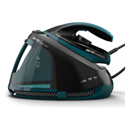 foto del prodotto ferro stiro caldaia imetec 9047 smartvapor black e green