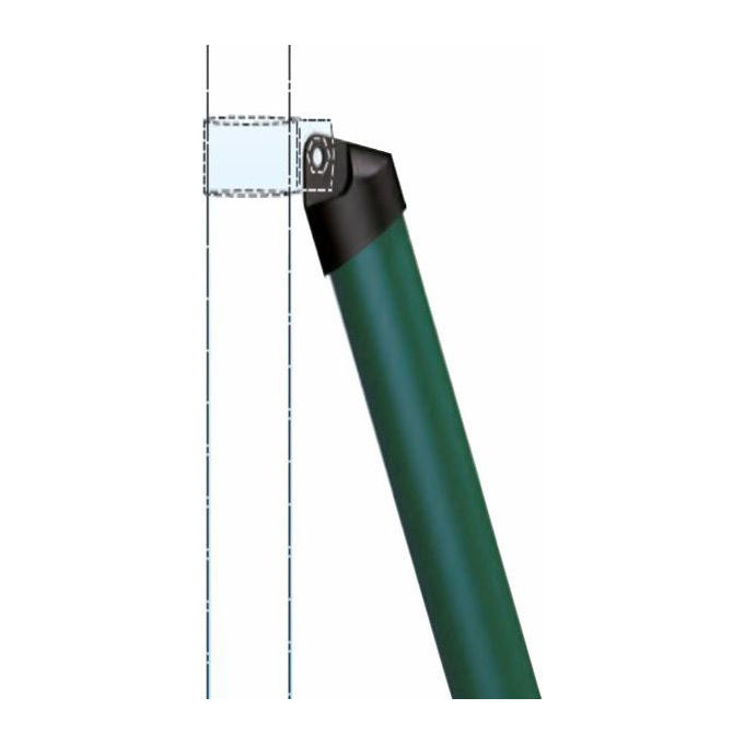 foto del prodotto ferrobulloni saetta tubolinea plasticata 48 260cm