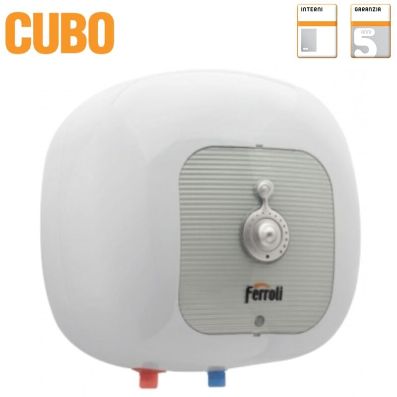 foto del prodotto ferroli scaldabagno elettrico cubo sg 15 s sottolavello 15 litri novit 