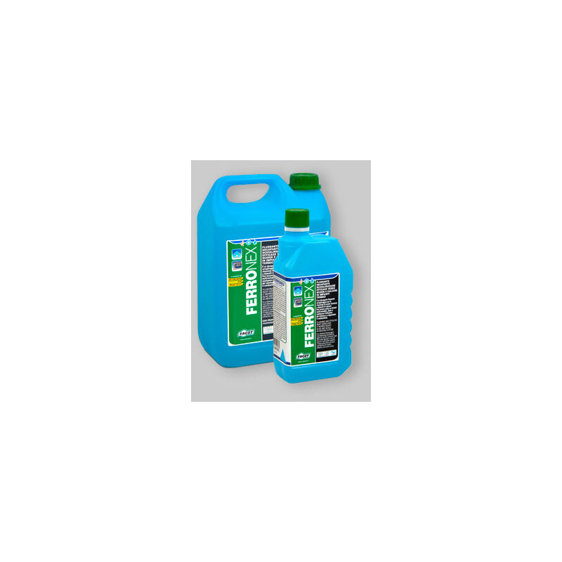 foto del prodotto ferronex decapante deferizzante impianti termici tanica 5 lt