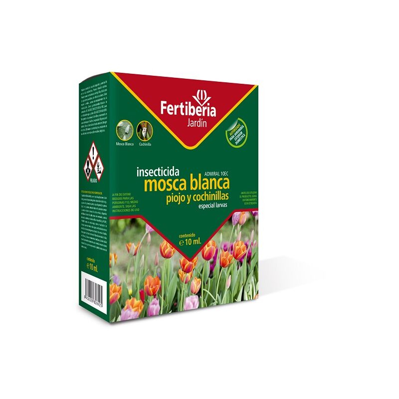 foto del prodotto fertiberia insetticida a mosca bianca, pidocchi e maiali ammirarali 10ec larve speciali 10 ml