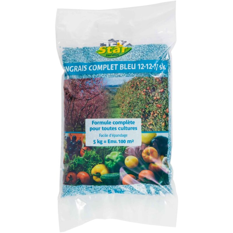 foto del prodotto fertilizzante completo blu per colture 5kg