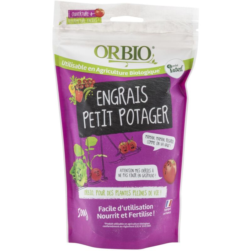 foto del prodotto fertilizzante piccolo orto 500g orbio