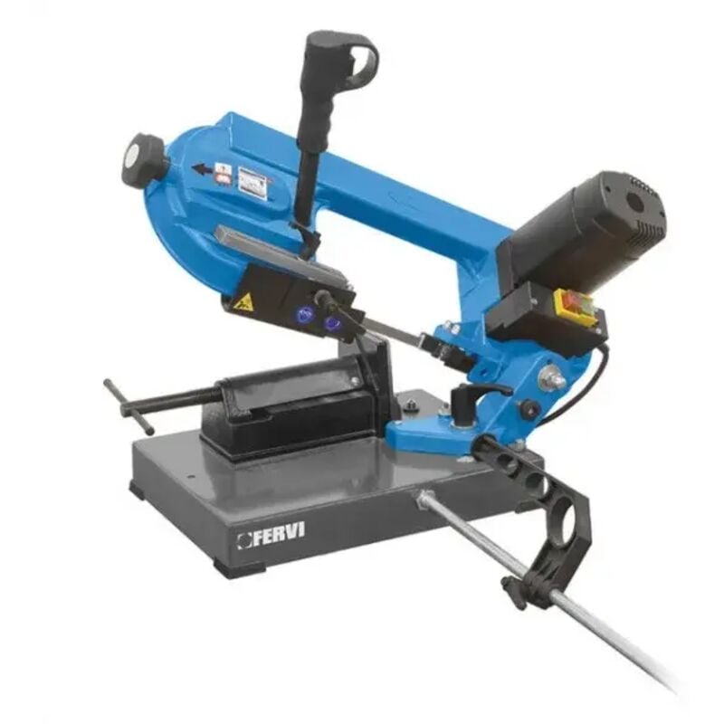 foto del prodotto fervi 0132 segatrice a nastro da banco 230 v