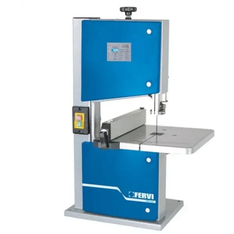 foto del prodotto fervi 0302 200 sega a nastro per legno 230 v con tavola orientabile
