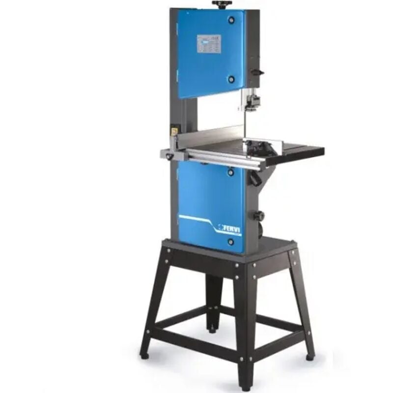 foto del prodotto fervi 0302 305 sega a nastro per legno 230 v con tavola orientabile