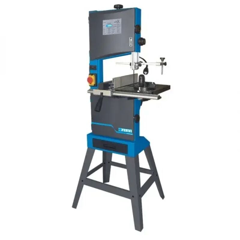 foto del prodotto fervi 0509 245 sega a nastro per legno 230 v con led