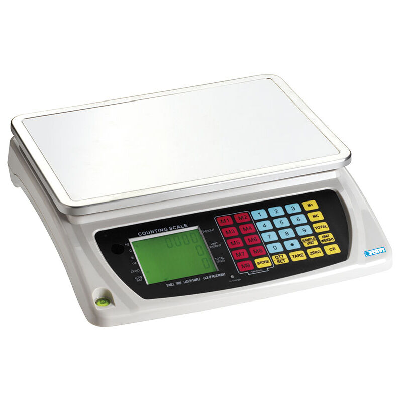 foto del prodotto fervi bilancia elettronica digitale contapezzi 30 kg b004 30