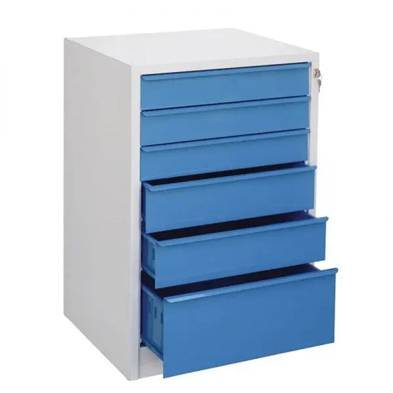 foto del prodotto fervi c603 cassettiera porta utensili con 6 cassetti