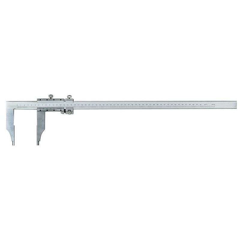foto del prodotto fervi - calibro ventesimale satinato da 1000 mm c020/1000