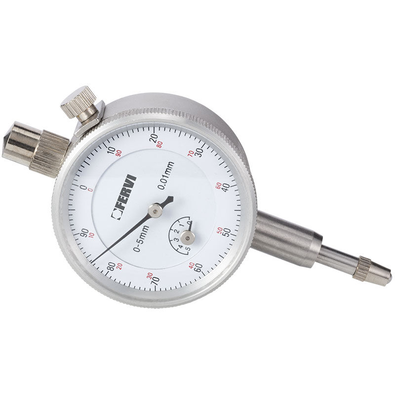 foto del prodotto fervi comparatore centesimale a orologio 0 5 mm risoluzione 001 mm c002 42