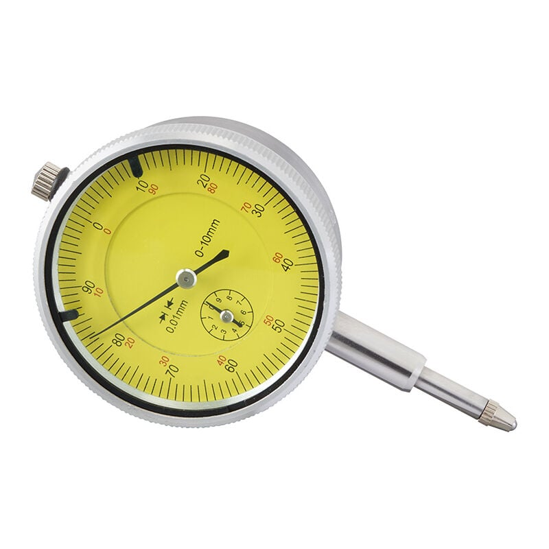 foto del prodotto fervi comparatore centesimale a orologio 60 mm 0 10 mm risoluzione 0,01 mm c023g